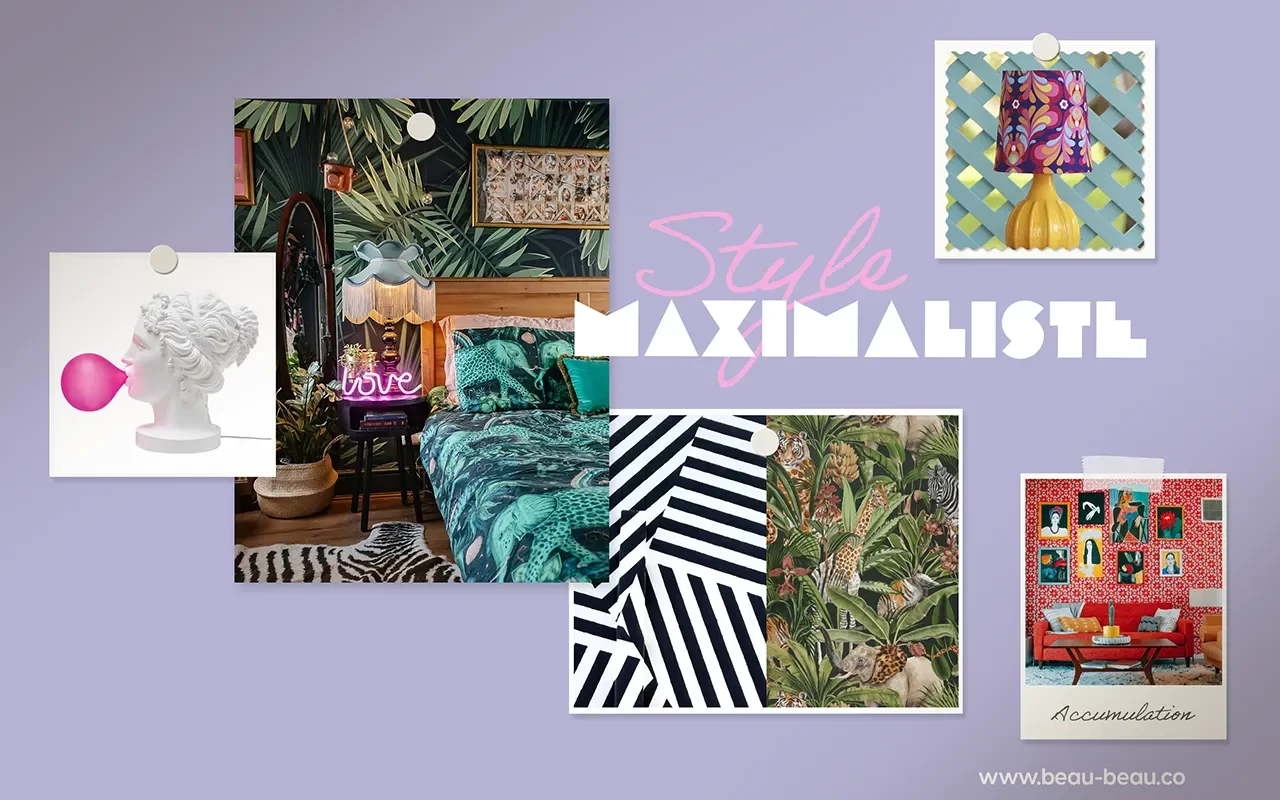 Moodboard Style maximaliste Décoration